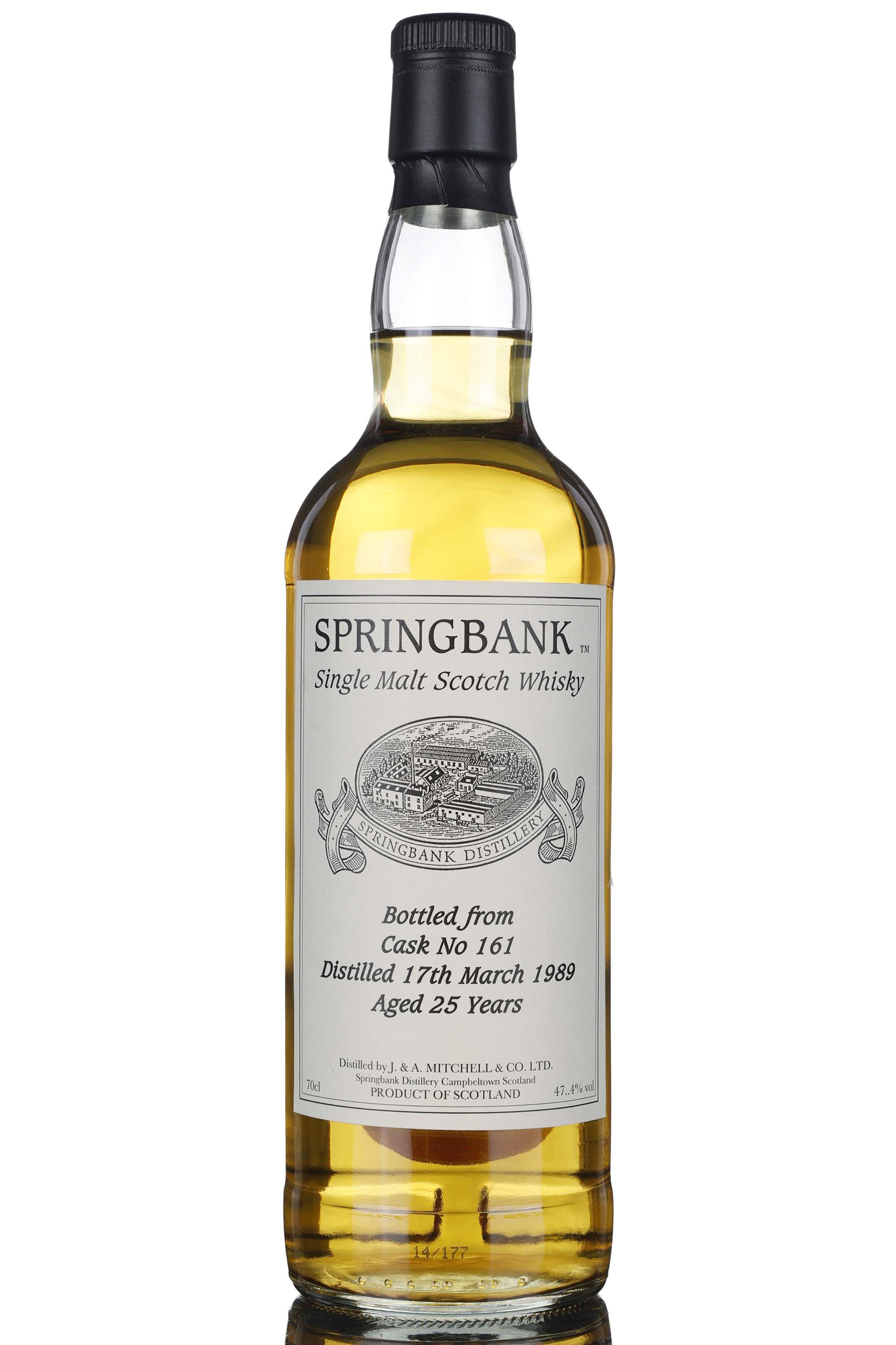Springbank 1989 - 25 Year Old - Private Bottling - Single Cask 161