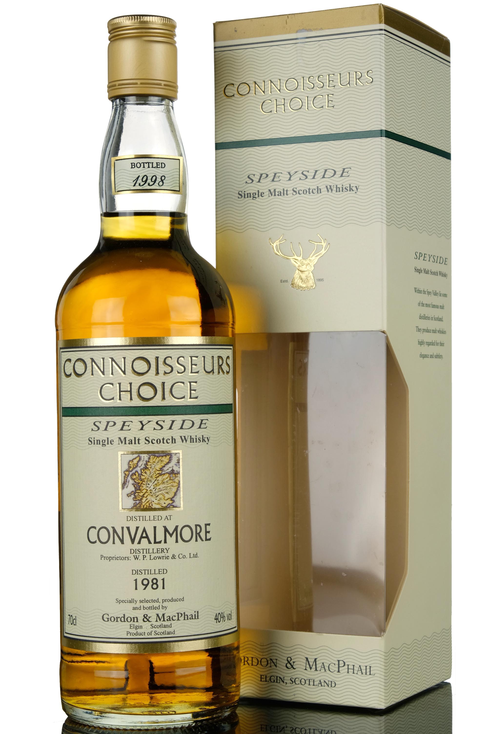 Convalmore 1981-1998 - Gordon & MacPhail - Connoisseurs Choice