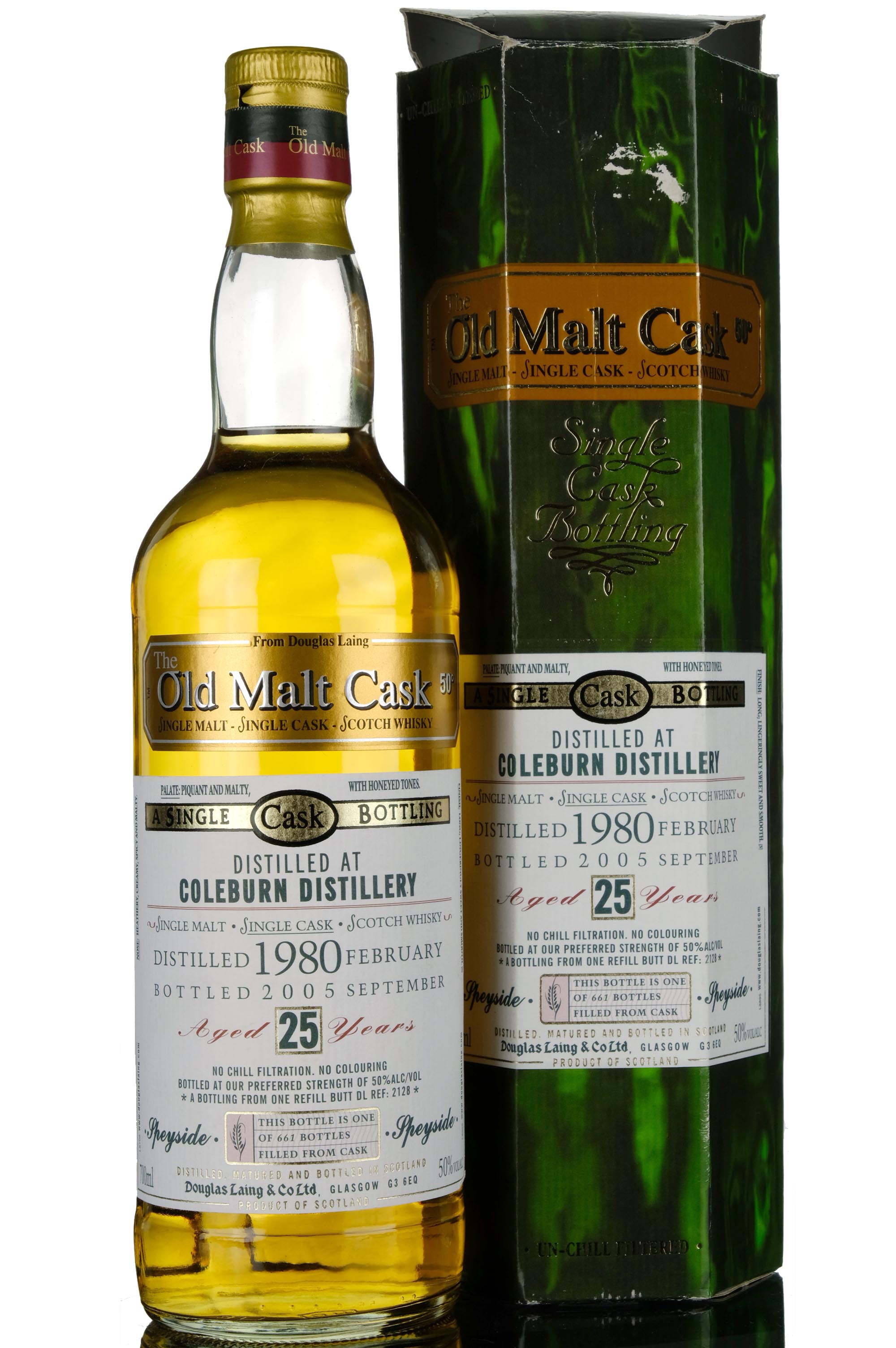 Coleburn 1980-2005 - 25 Year Old - Douglas Laing - Old Malt Cask - Single Cask