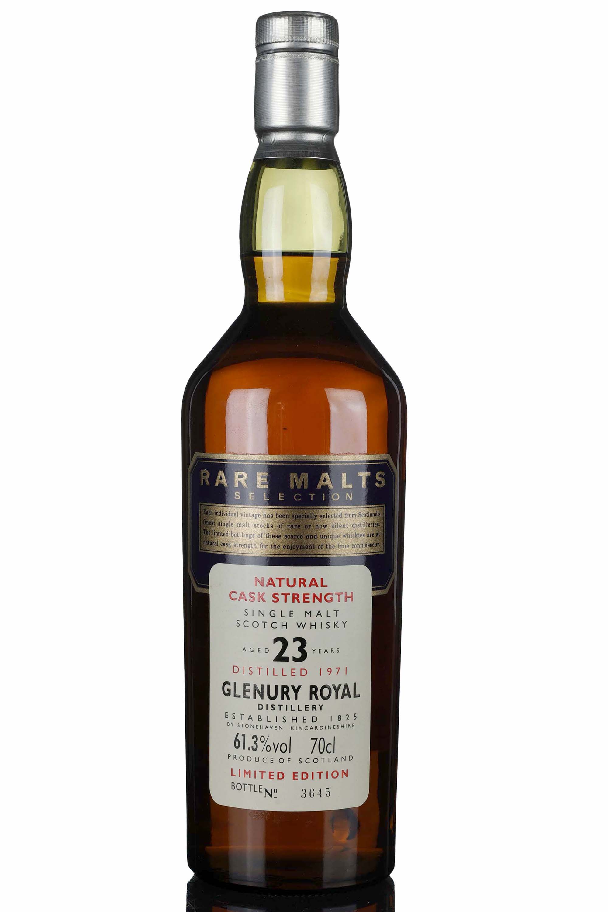 Glenury Royal 1971 - 23 Year Old - Rare Malts 61.3%