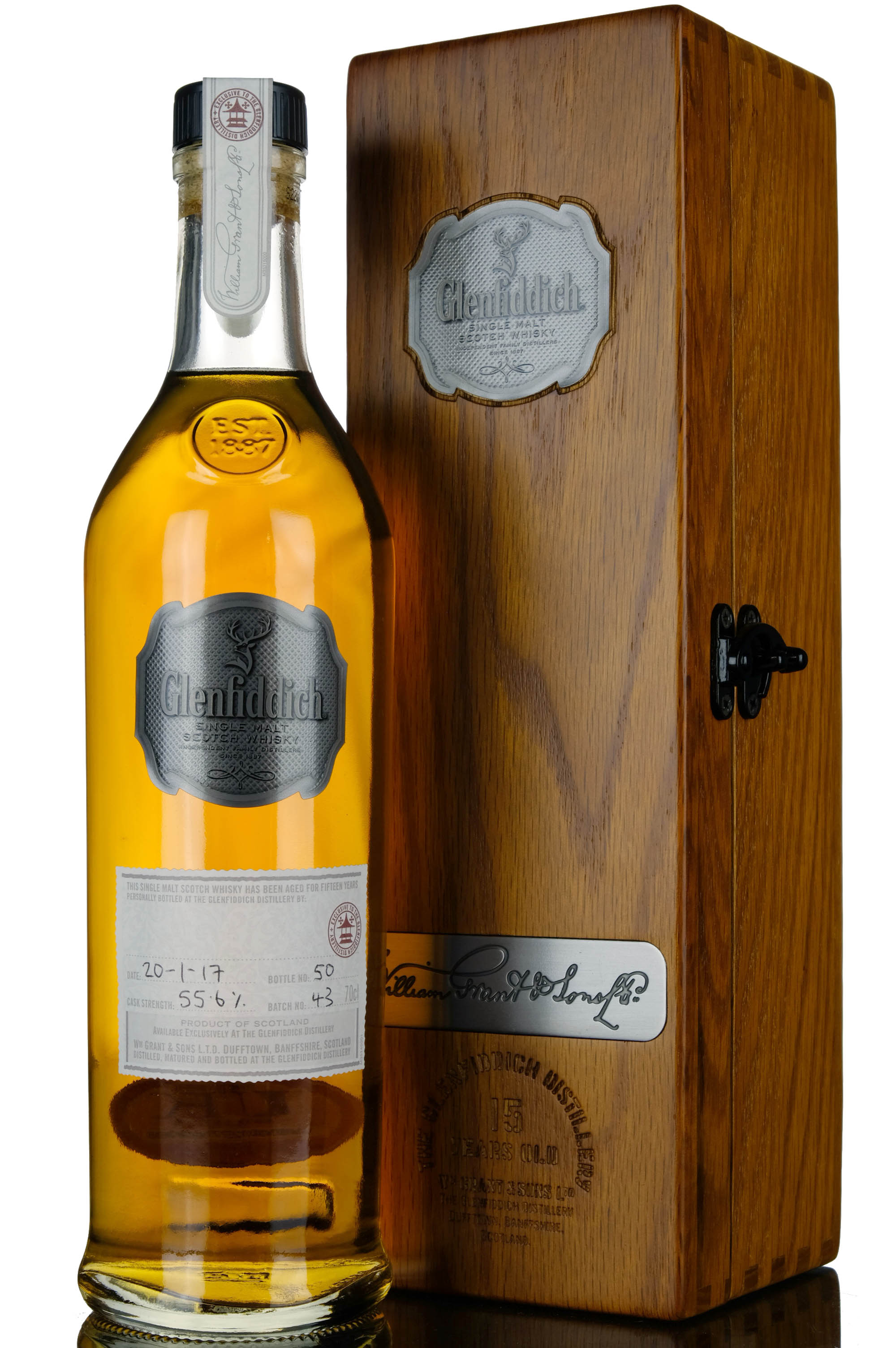 Glenfiddich 15 Distillery Exclusive Hand Filled Batch 43 2017 Release