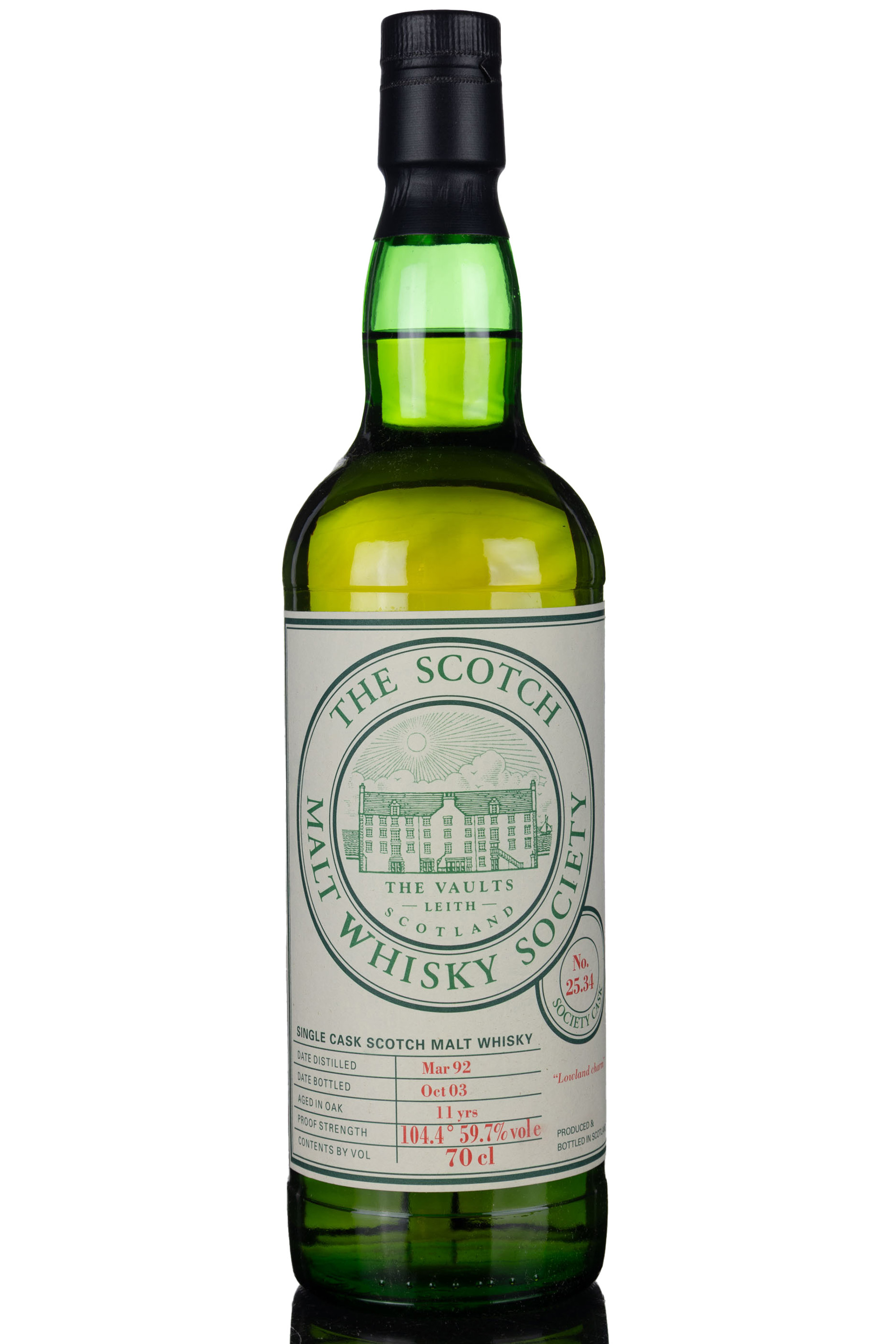 Rosebank 1992-2003 - 11 Year Old - SMWS 25.34 - Lowland Charm