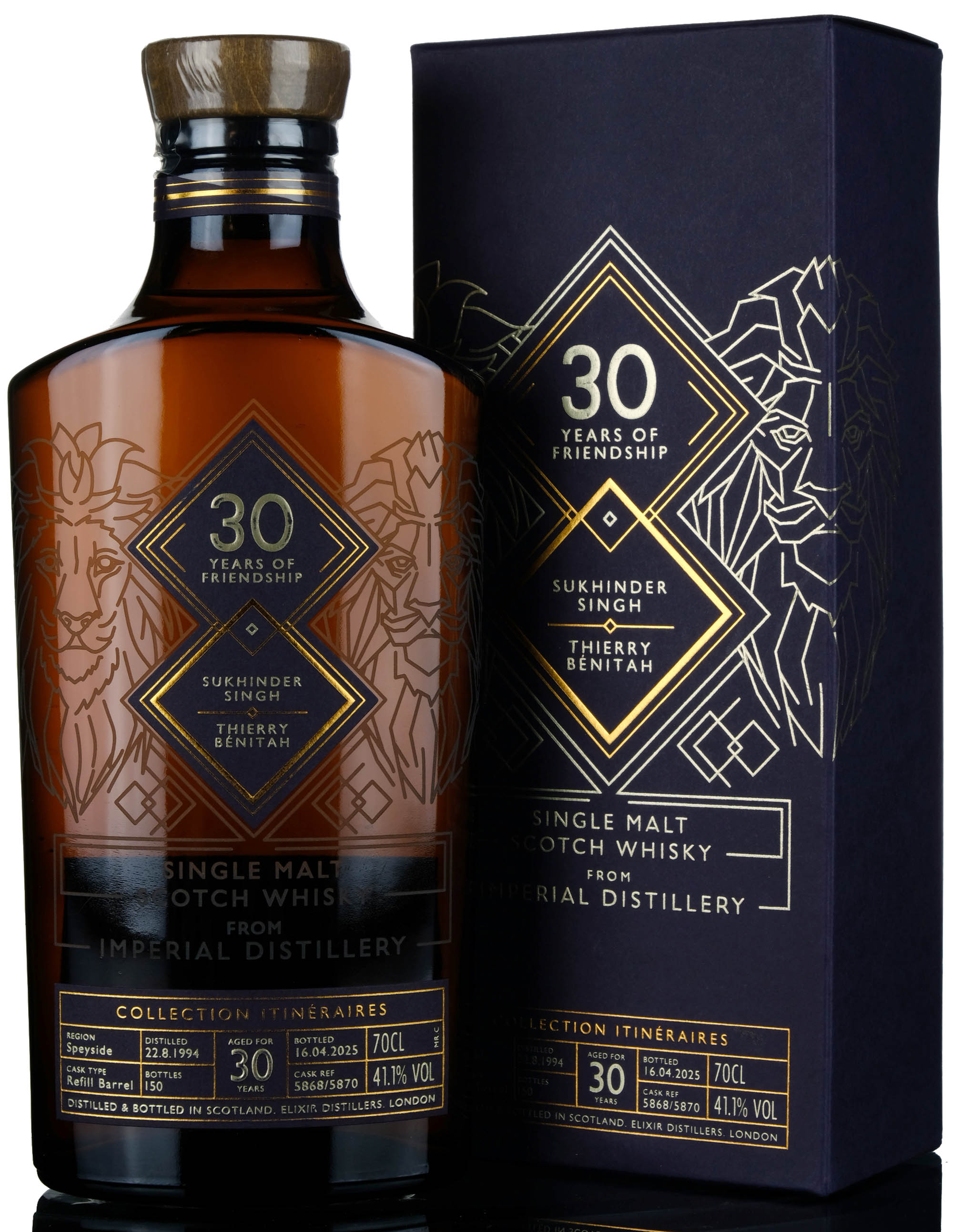 Imperial 1994-2025 - 30 Year Old - Collection Itineraries - Casks 5868/5870