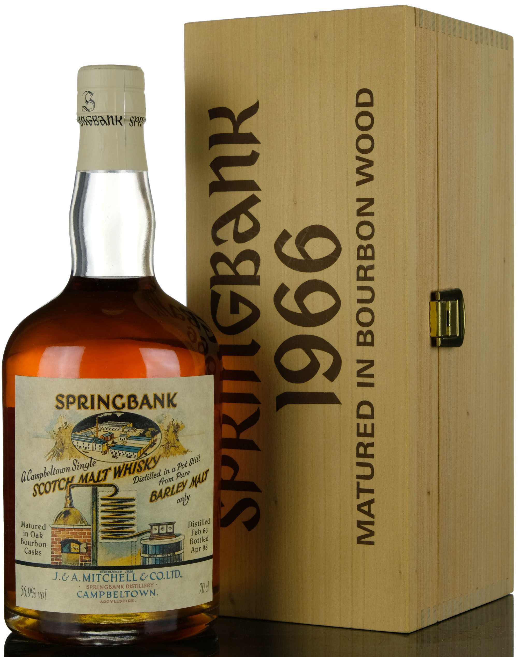 Springbank 1966-1998 - 32 Year Old - Local Barley - Single Cask 491