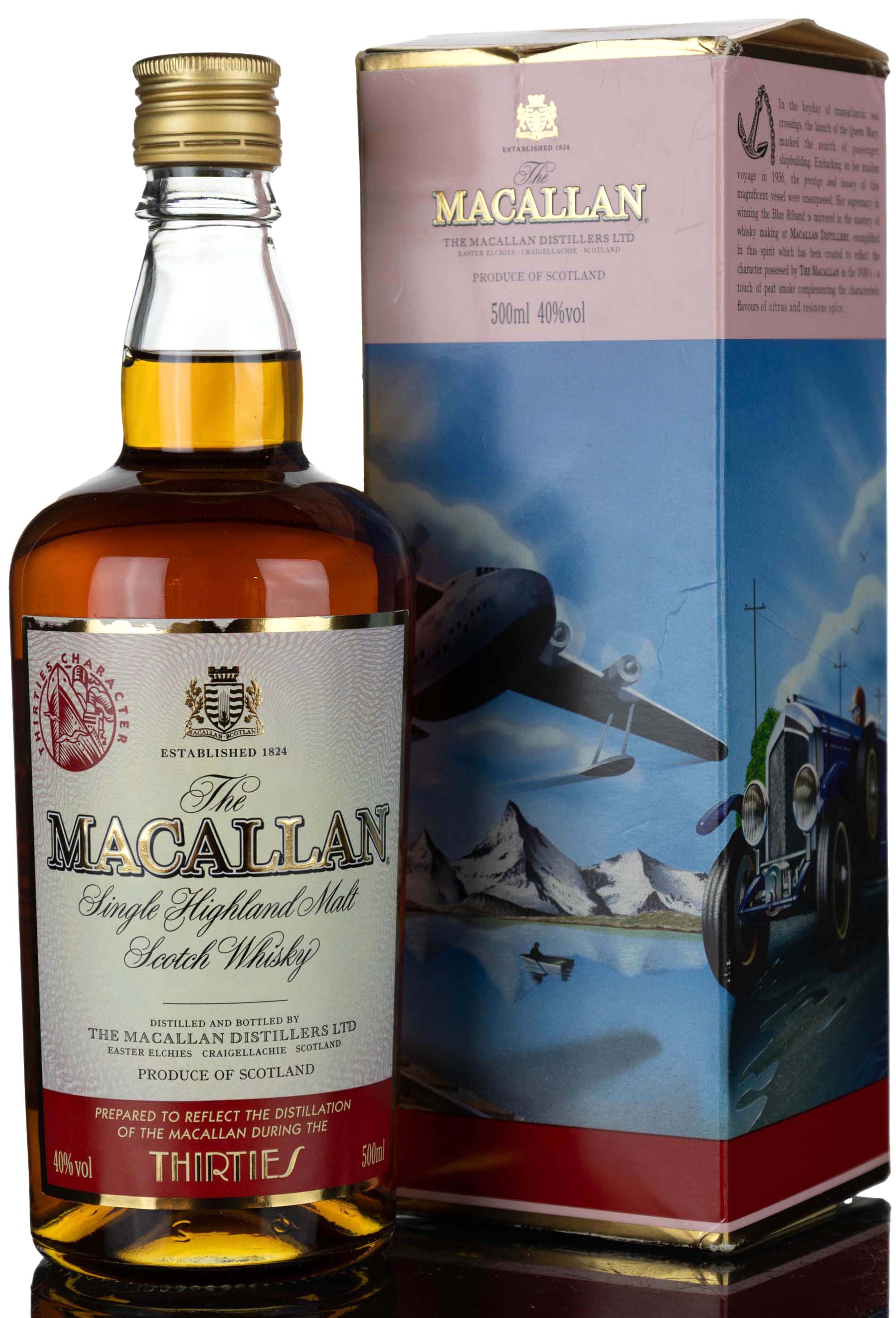 Macallan Travel Series 1930s - 1st Edition