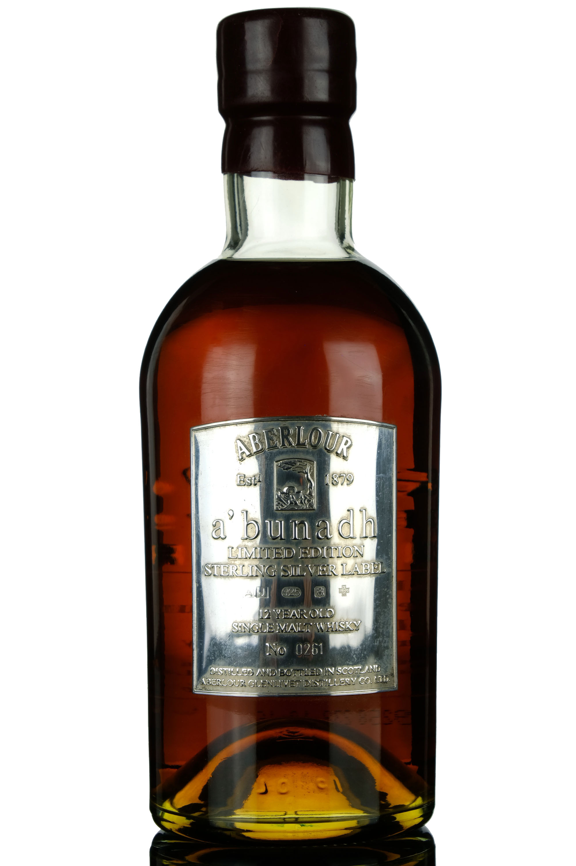 Aberlour A'bunadh - 12 Year Old - Sterling Silver Label - 1999 Release