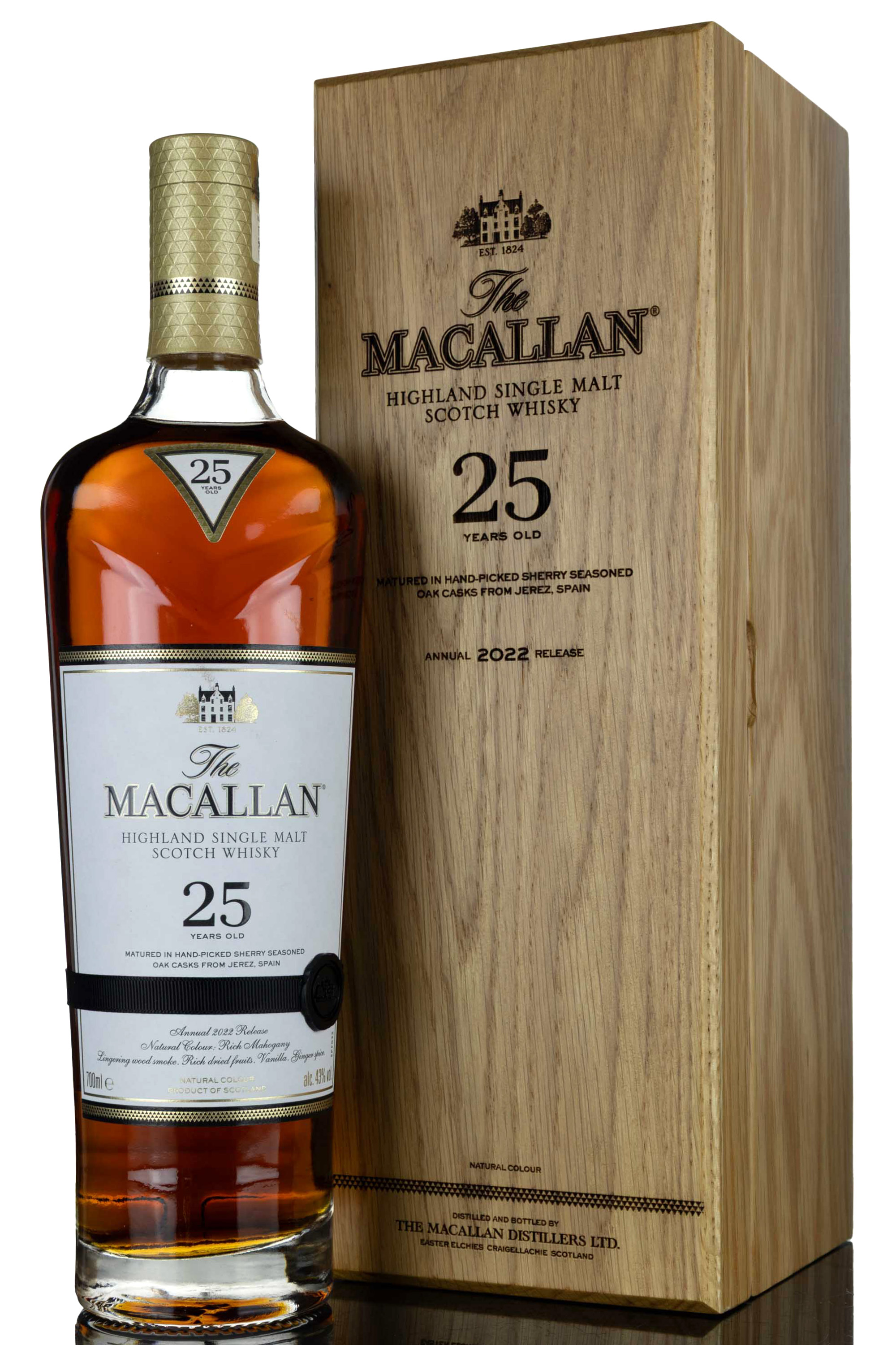 Macallan 25 Year Old - Sherry Cask - 2022 Release