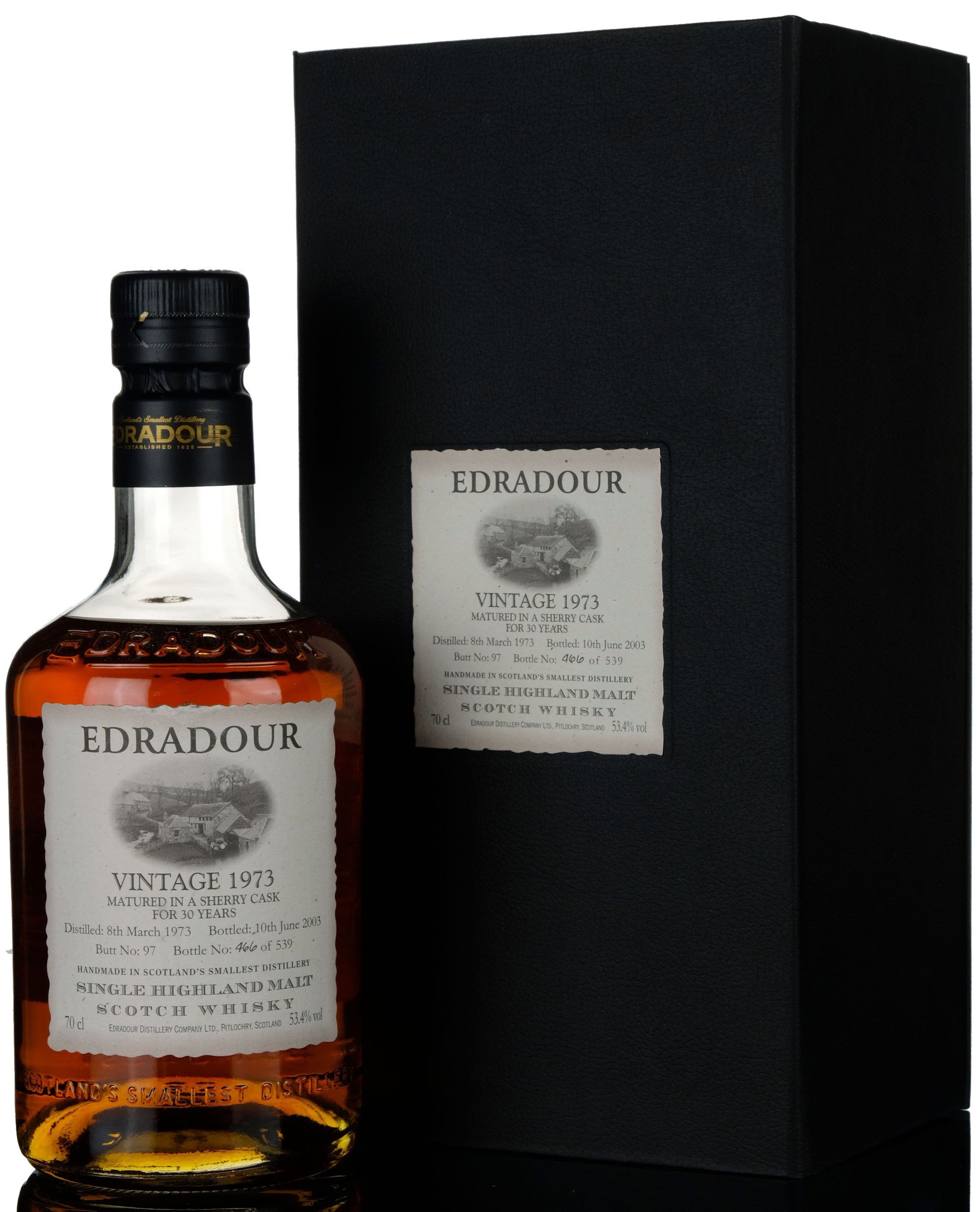 Edradour 1973-2003 - 30 Year Old - Single Cask 97