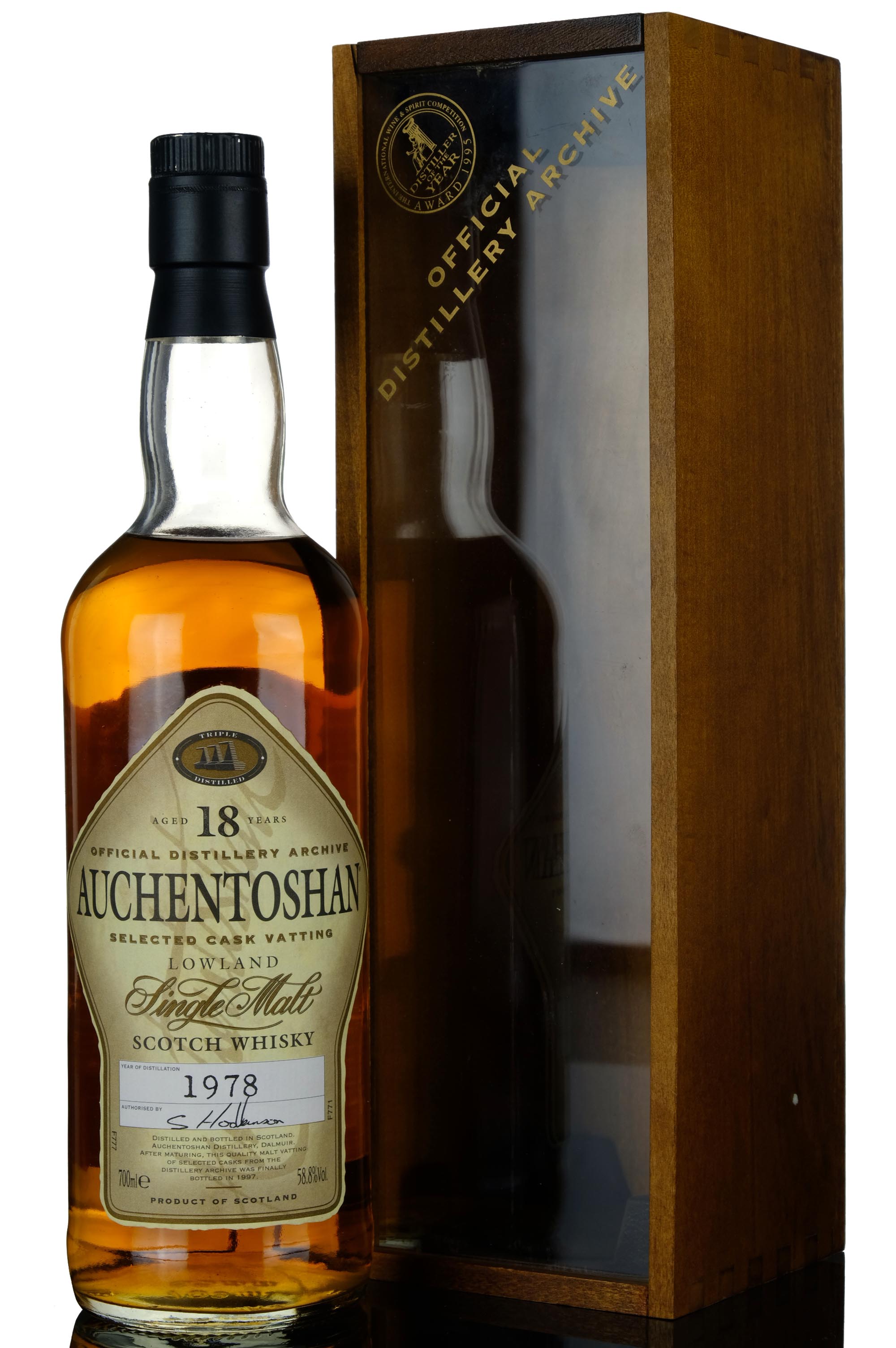 Auchentoshan 1978-1997 - 18 Year Old - Selected Cask Vatting