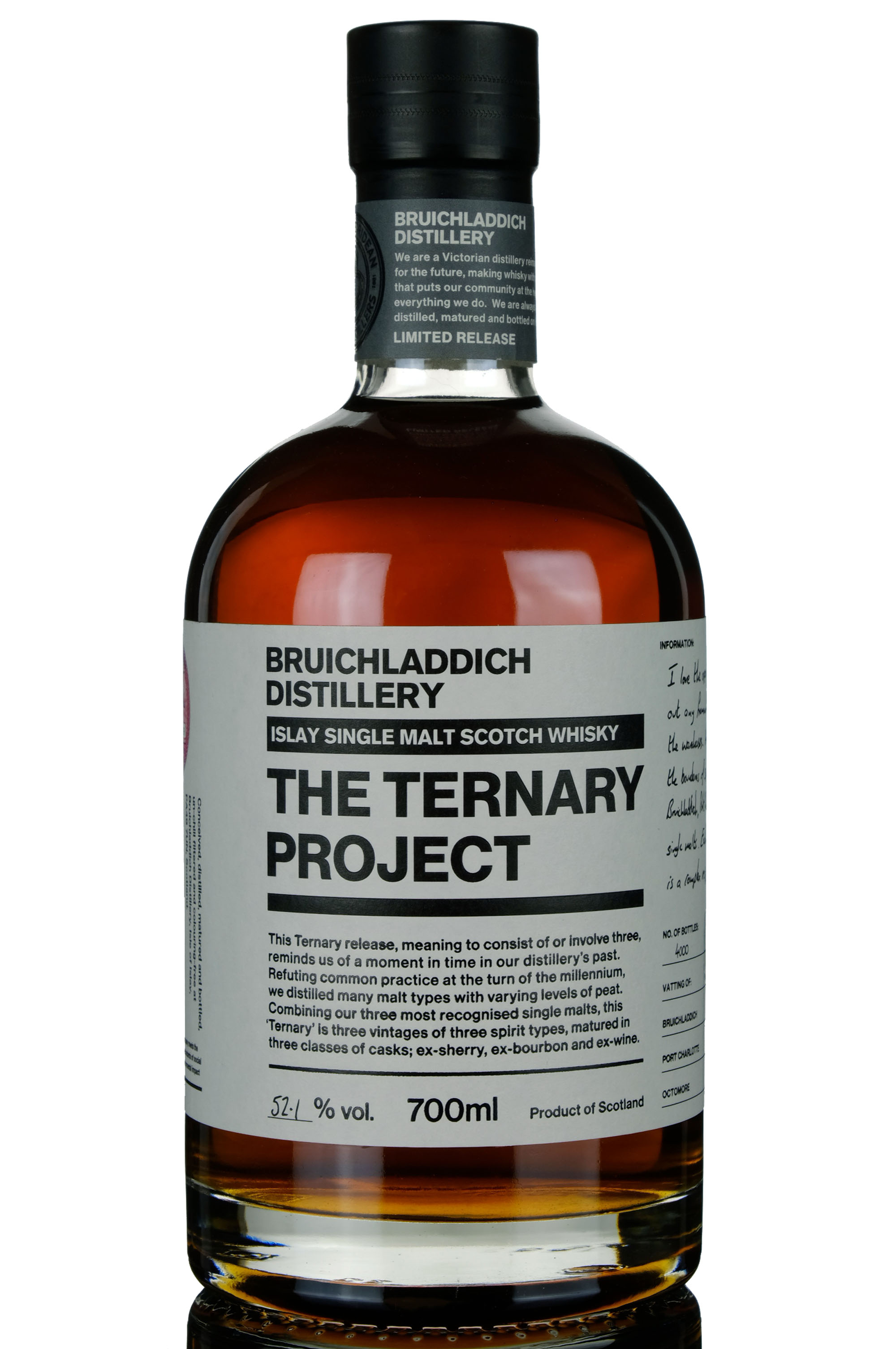 Bruichladdich The Ternary Project 2021 Release