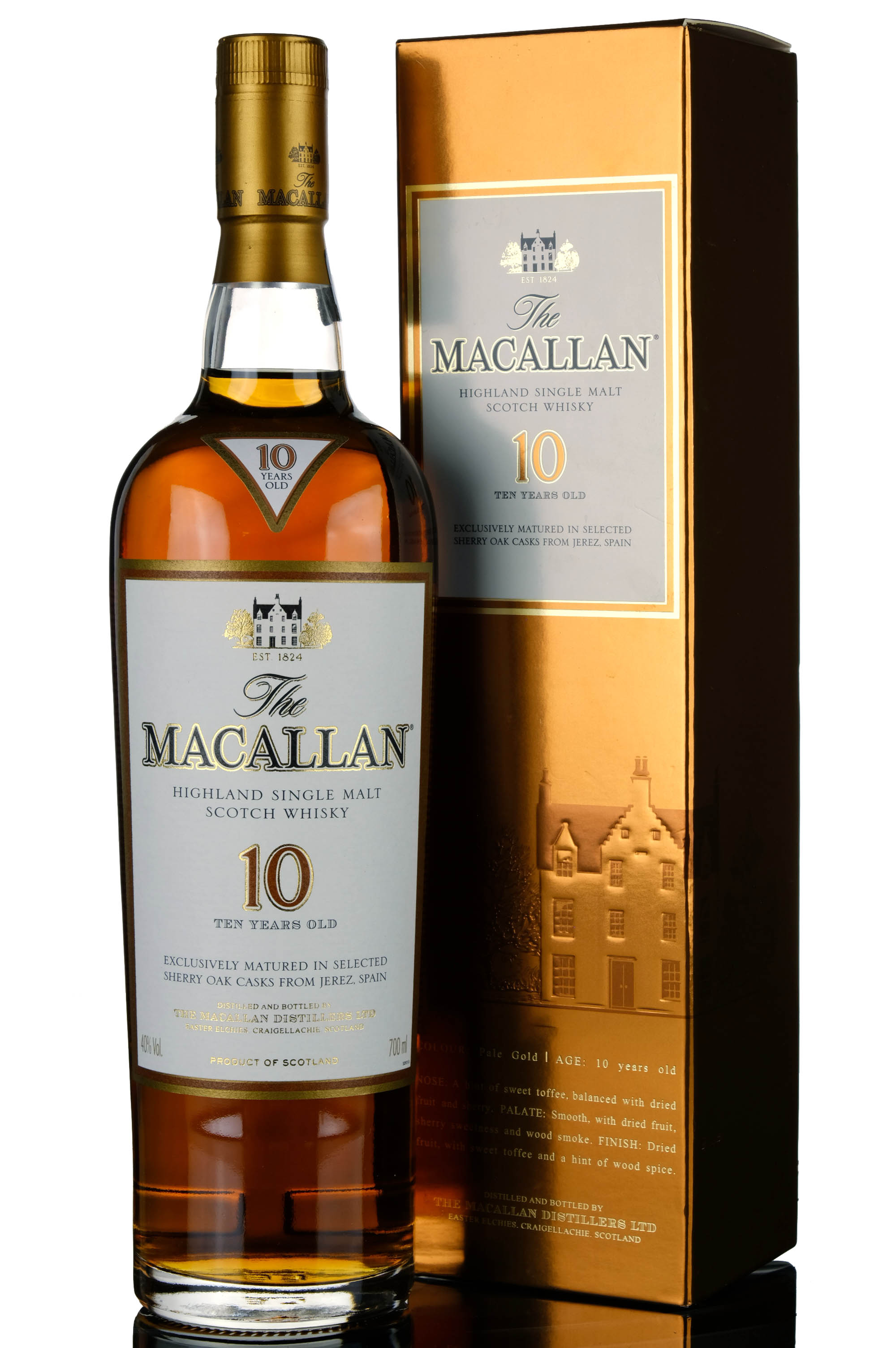 Macallan 10 Year Old  Sherry Cask  Mid 2000s