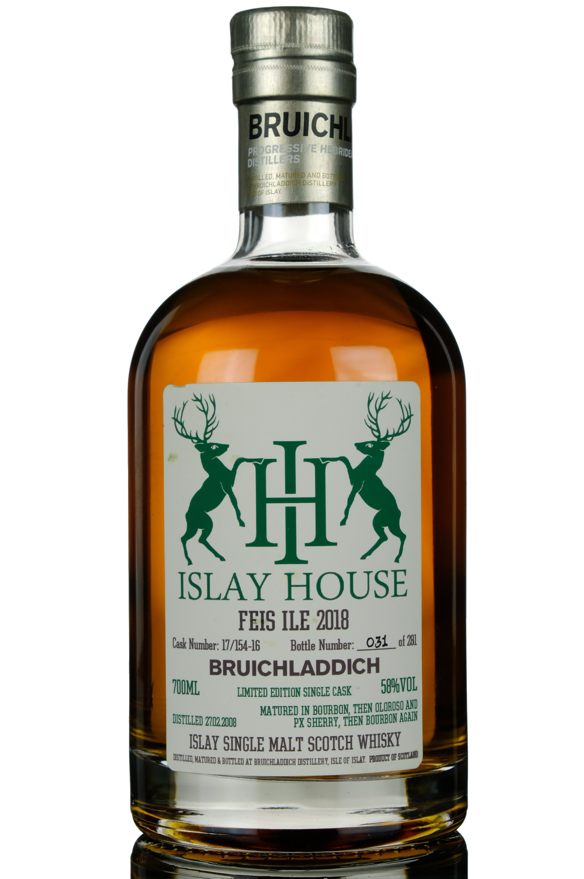 Bruichladdich 2008 Festival 2018 Islay House Single Cask 1715416