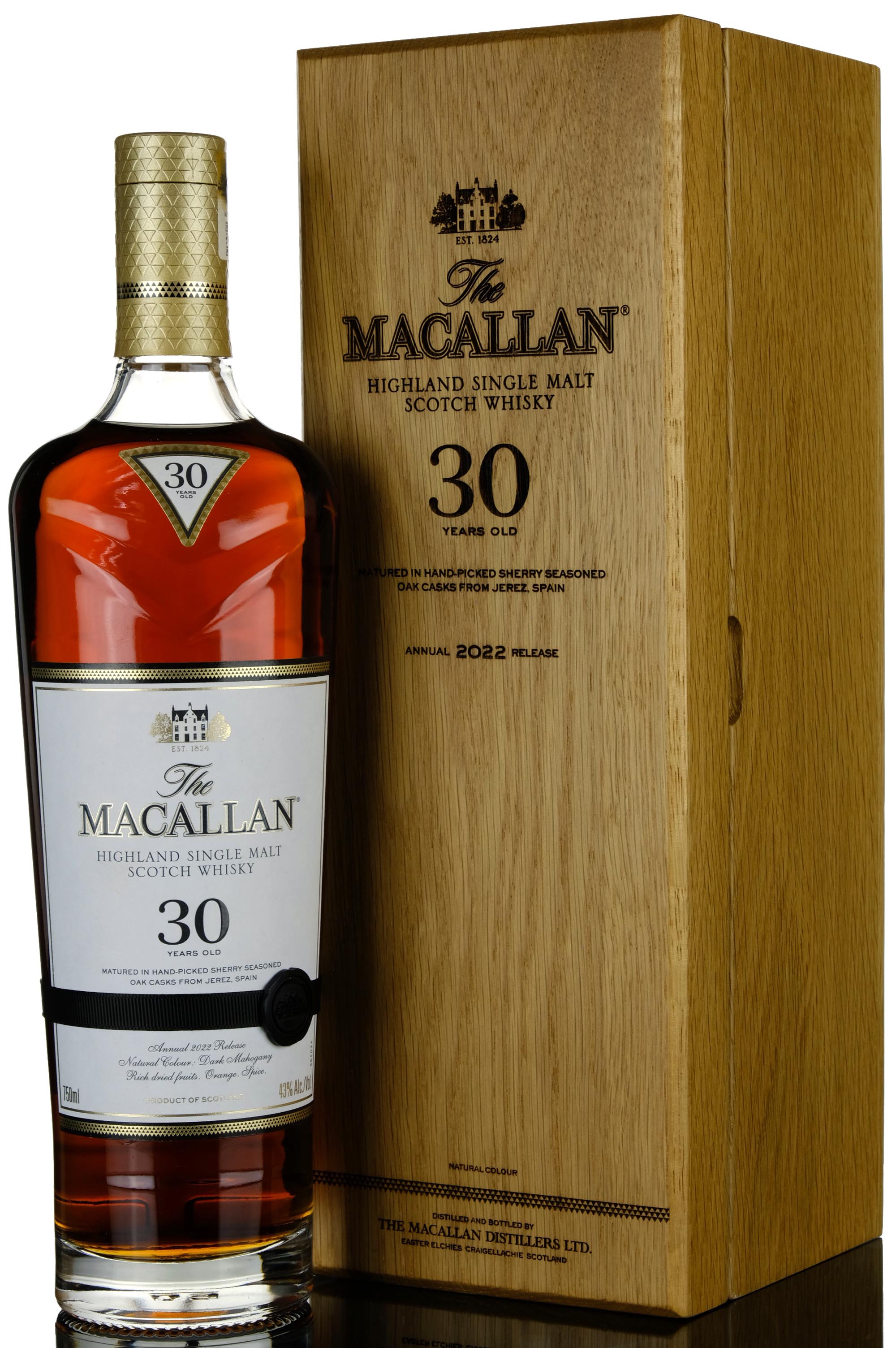 Macallan 30 Sherry Cask 2022 Release